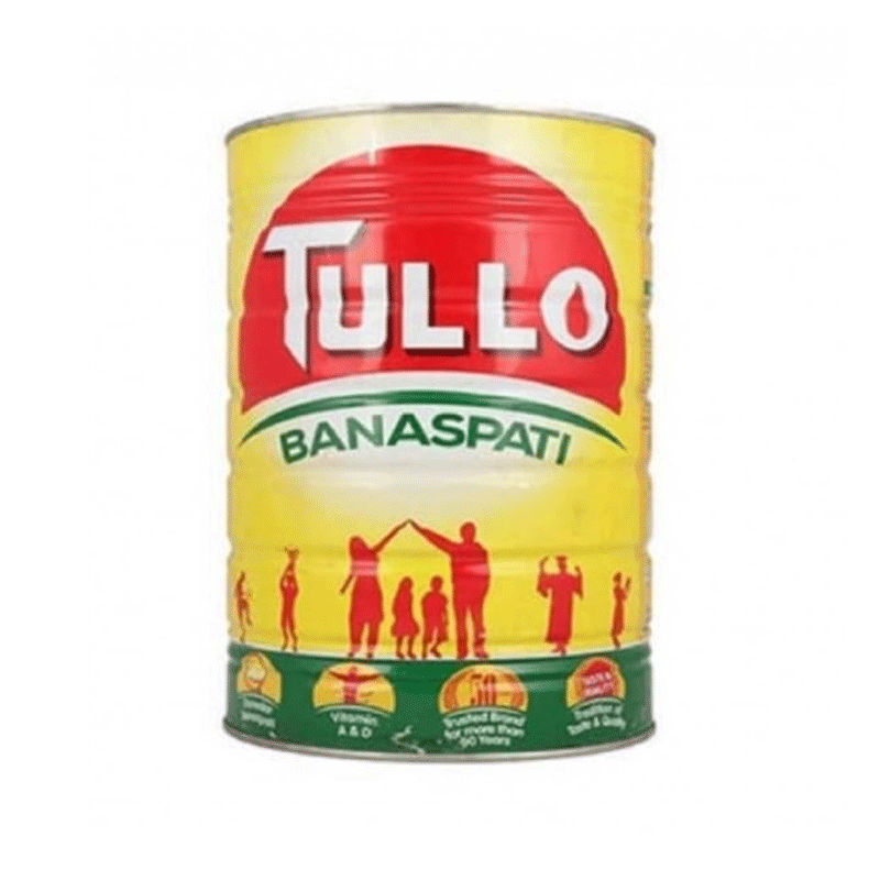 Tullo Banaspati Ghee 5 Kg Tin Soda Asaan